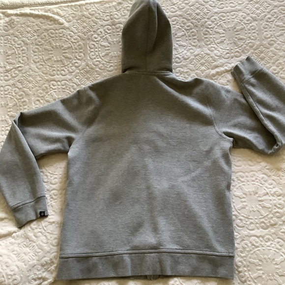 RARE Manny Pacquiao Nike Sportswear Full-Zip Hoodie, size L, grey and gold logo - Picture 2 of 16